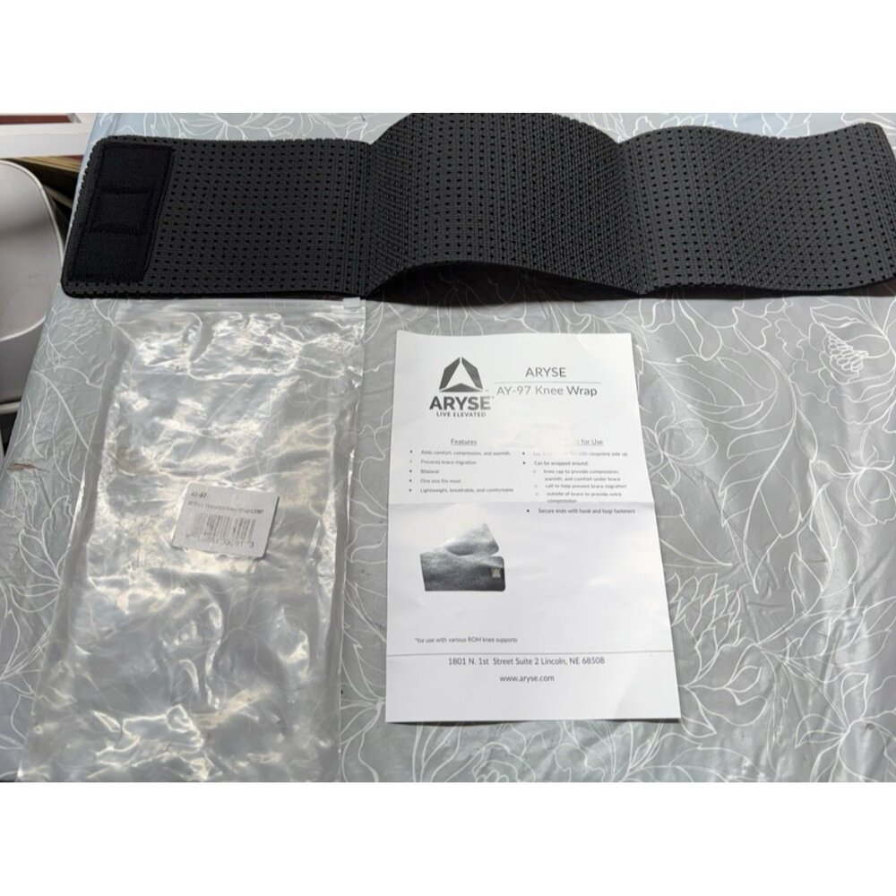 New Aryse AY-97 Knee Wrap One size fits most